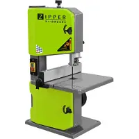 Zipper Holzbandsäge "ZI-BAS205" sichere und zuverlässige Basismaschine mit 250 Watt-Motor Leistung
