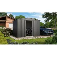 Globel Industries Gerätehaus "Tower 108" anthrazit 6,99 m²