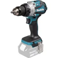 Makita Percussion Driver Drill LXT, Elektrischer Schraubendreher, Pistolengriff, 1/2", Schwarz, Blau, Bürstenlos, 1800 RPM