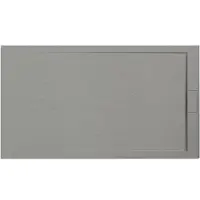 OTTOFOND Duschwanne »Zona«, BxT: 80 x 120 cm, zementgrau