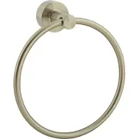 Lenz Handtuchring »SCALA«, Nickel-matt, Montageart: Kleben oder Bohren - silberfarben