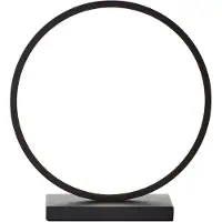 Brilliant LED Tischleuchte CHAUMONT | schwarze minimalistische Tischlampe | Höhe: 28cm | 7,5W 850 Lumen 3000 Kelvin | schwarz