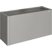 Biohort Hochbeet "BELVEDERE maxi 1,5x0,5; verschiedene Farben" 152x53x77 cm, extrem langlebig, aus Metall