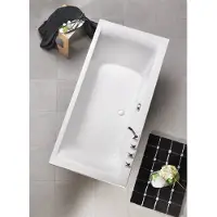 OTTOFOND Badewanne Wistula 80 x 170 cm weiß glatt glänzend 984001