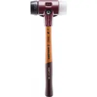 HALDER Schonhammer Durchmesser 60mm 1530g Simplex mit Schlageinsatz Super-Kunststoff weiß - 3027060