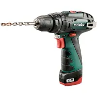 Metabo PowerMaxx SB Basic (600385500) Akku-Schlagbohrmaschine2x10.8V/2Ah Li-Ion; Ladegerät LC 40; Kunststoffkoffer