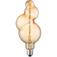Home Sweet Home dimmbare Led Bubble Spirale E27 4W 280Lm 2700K Amber