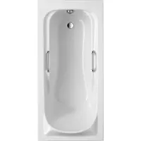 OTTOFOND Badewanne Izmir 80 x 170 cm weiß glänzend glatt 931001