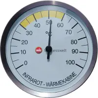 Weka Thermometer für IR-Kabinen x B x T x H