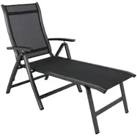 Royal Garden Royal Kensington Gartenliege Aluminium/Textilene iron grey