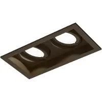 Wever & Ducre 2er-LED-Spot PLANO 2.0 LED Bronze 2700K 118661Q3 5404037301416