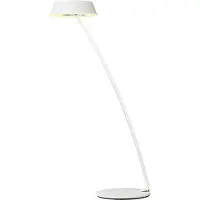 OLIGO Glance Gebogen LED-Tischleuchte-Weiß matt-mit LED (2700K)