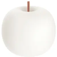Kdln Kushi 16 Tischleuchte Copper - , KUSHI 16, Weiß, für Wohnzimmer, Glas, Design