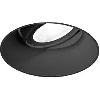 Wever & Ducre Einbaustrahler DEEP ADJUST TRIMLESS 1.0 PAR16 schwarz 112820B0 5404037300716