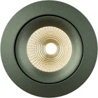 The Light Group LED-Einbaustrahler GreenONE 360° SunLike 3000K grün SLC1156 7070938063487