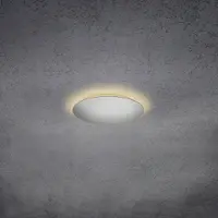 ESCALE Blade 34 LED-Deckenleuchte-Silber matt-mit LED (2700K)