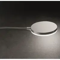 Holtkötter Flex S LED-Leseleuchte-Aluminium matt/Grau-mit LED (2700K)