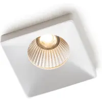 The Light Group LED-Einbaustrahler SQUARY weiß 2700K 3234506 7070938054386