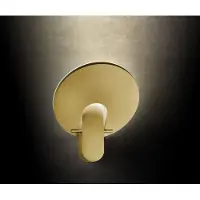Holtkötter SuperNova W LED-Wandleuchte-Messing-mit LED (2700K)