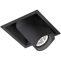Wever & Ducre LED-Einbaustrahler BLIEK SQUARE CEILING REC 1.0 LED schwarz 2700K 125461B3 5404037302048