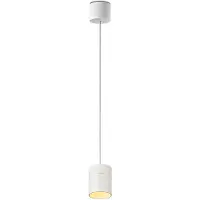 OLIGO Tudor M LED-Pendelleuchte 1-flammig mit unsichtbarer Höhenverstellung-Weiß matt-mit Tunable White (2200K - 5000K)