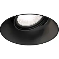 Wever & Ducre LED-Einbaustrahler DEEP ADJUST 1.0 LED schwarz Drahtfeder 2700K 184361B3 5404037313433