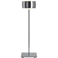 OLIGO Grace LED-Tischleuchte-Chrom-mit Tunable White (2200K - 5000K)