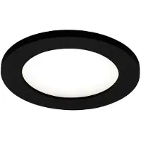 Wever & Ducre LED-Außenspot INTRA OUTDOOR CEILING REC 1.0 OPAL - 3000K B schwarz 733188B5 5404037333332