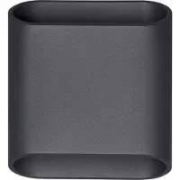 LCD LED Aussenwandleuchte 5175, dimmbar, schwarz, Aluminium, Modern, LED Wandleuchte außen