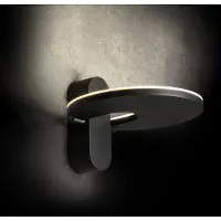 Holtkötter SuperNova W LED-Wandleuchte-Schwarz-mit LED (2700K)