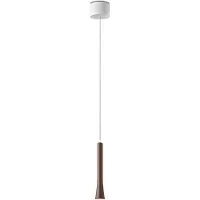 OLIGO LED-Einzelpendel mit Höhenverstellung RIO Brazilian brown (Baldachin weiß) 42-861-41-41 4035162336465