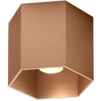 Wever & Ducre LED-Downlight HEXO CEILING SURF 1.0 DALI 2700K PKupfer 2700K 186559P3 5404037315260