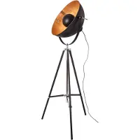 By Rydens Stehlampe Captain mattschwarz 160cm
