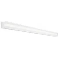 Wever & Ducre Wandlampe Mirbi long 3.0, weiß / opal, für Badezimmer, Kunststoff, Wandleuchte, Wandlampe Innen