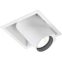 Wever & Ducre Einbaustrahler Einbaustrahler BLIEK SQUARE CEILING REC 1.0 PAR16 weiß 125220W0 5404037301799