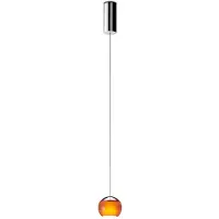 OLIGO Balino LED-Pendelleuchte-Chrom/Orange