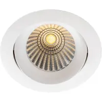 The Light Group LED-Einbaustrahler DL04 ROUND weiß 2700K SLC1101 7070938055130