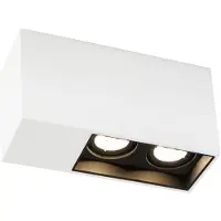 Wever & Ducre Downlight Plano 2.0, dimmbar, weiß / opal, für Wohn- / Esszimmer, Aluminium, Modern, Deckenlampe