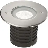FABAS LUCE IRVING 2 SILVER LED Außeneinbauleuchte 7.8W warmweiß Edelstahl 6907-02-414