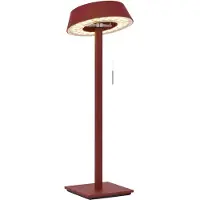 OLIGO Glance Gerade LED-Tischleuchte-Rot matt-mit LED (2700K)
