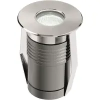 FABAS LUCE WILLY 2 SILVER LED Außeneinbauleuchte 6.5W warmweiß Edelstahl 6905-02-414