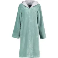 Cawö Bademantel Home 841 Kapuze & Reißverschluss Damen Fjord-40 / 42