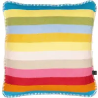 Cawö Kissenbezug Lifestyle Block Stripes Multicolor (50 x 50 cm)
