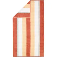 Cawö Duschtuch Noblesse Stripes Brick (80 x 150 cm)
