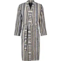 Cawö Kimono Home 6607 Herren Pebble-48