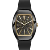 Ice Watch 024030 Damen-Armbanduhr ICE Dome S Schwarz Glitzer