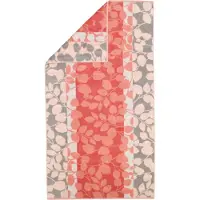 Cawö Duschtuch Noblesse Harmony Floral Coral 80 x 160 cm