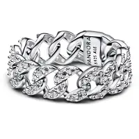 Pandora 193557C01 Kettenring für Damen Silber Pavé
