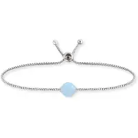 Engelsrufer Silberarmband POWERFUL STONE BLAUER ACHAT ERB-LILGEM-BA