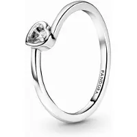 Pandora Ring - 199267C02-50 - Herz Sterling Silber Ring mit Zirkonia - Gr. 50